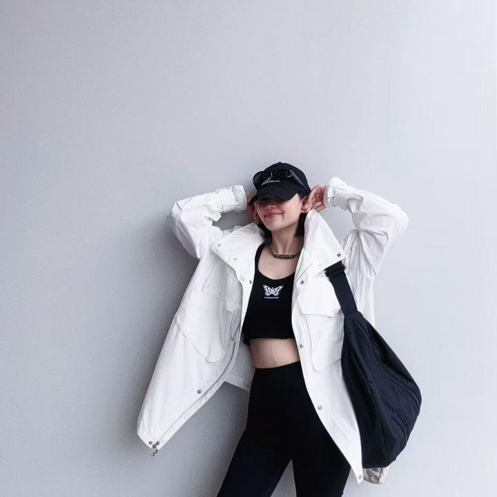 原创设计师品牌极致家阔版休闲男女工装大白色衬衣宽松外套中长款