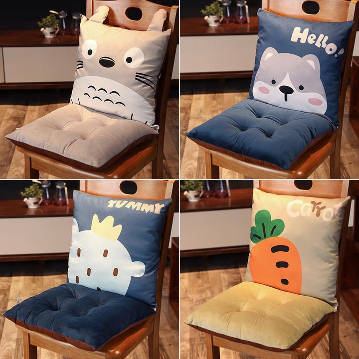 冬季坐垫靠垫一体式椅子办公室久坐教室凳子学生屁股座垫坐垫椅子