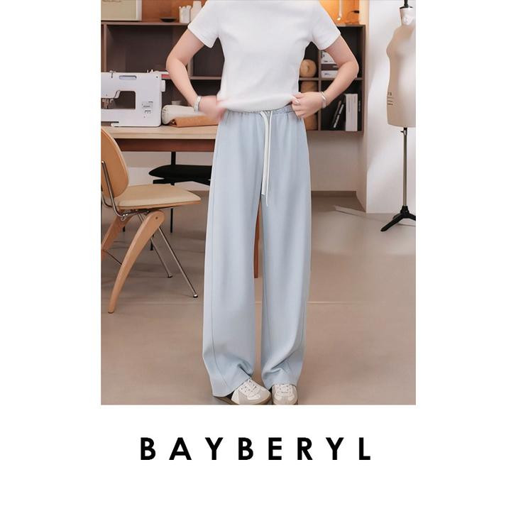 领券-BAYBERYL老贝海盐高频*透气松紧抽绳夏休闲裤XXK5C1727