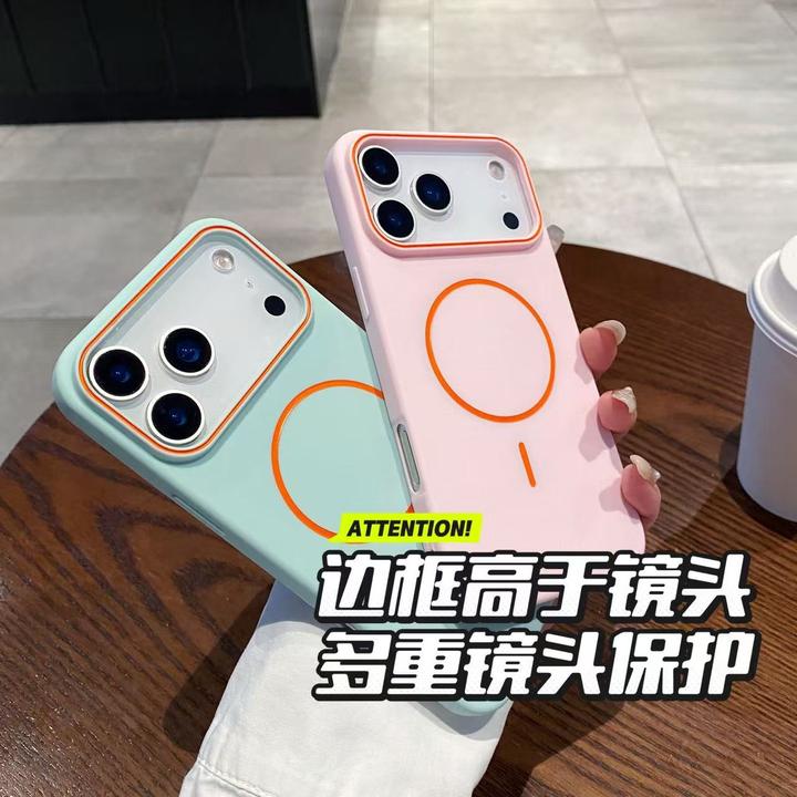 适用苹果防摔配件高级液态硅胶手机壳iphone全包磁吸硅胶手机壳