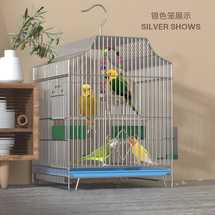 八哥新款鸟笼子生态虎皮鹦鹉大号牡丹鹦鹉笼家用专用玄凤豪华别墅