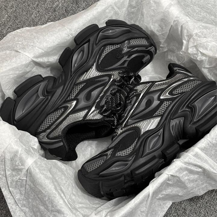 异瞳系列老爹鞋男女2025黄景瑜同款猫眼鞋增高厚底机甲运动休闲鞋