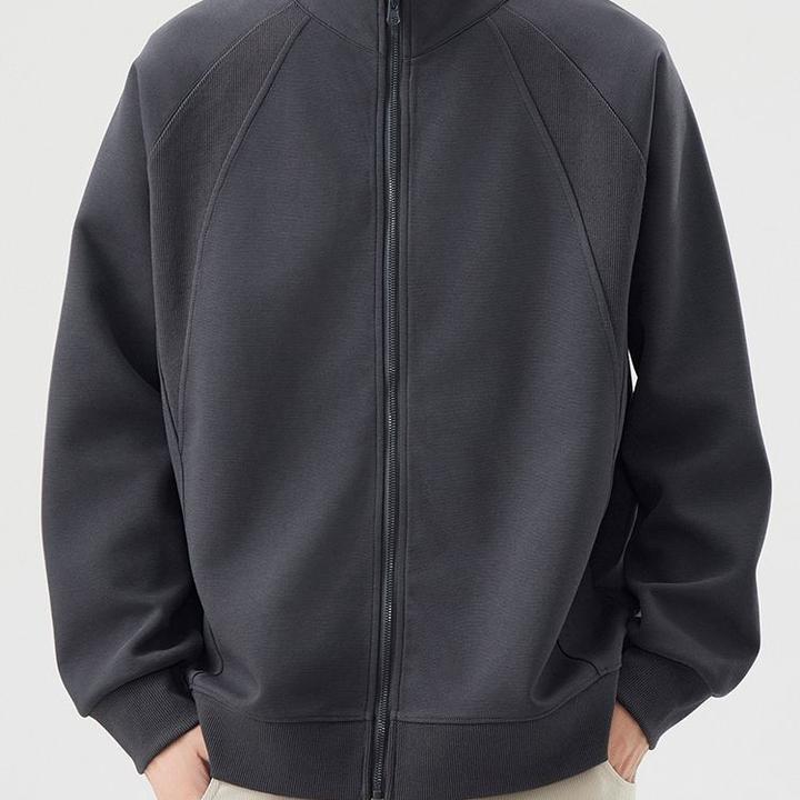 2025新款风衣外套男士春秋冬季2025新款春秋立领开衫风衣男款上衣