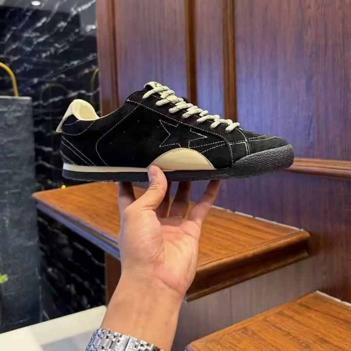 阿甘鞋德迅鞋男鞋2025秋季新款时尚简约百搭休闲鞋舒适软底星星鞋