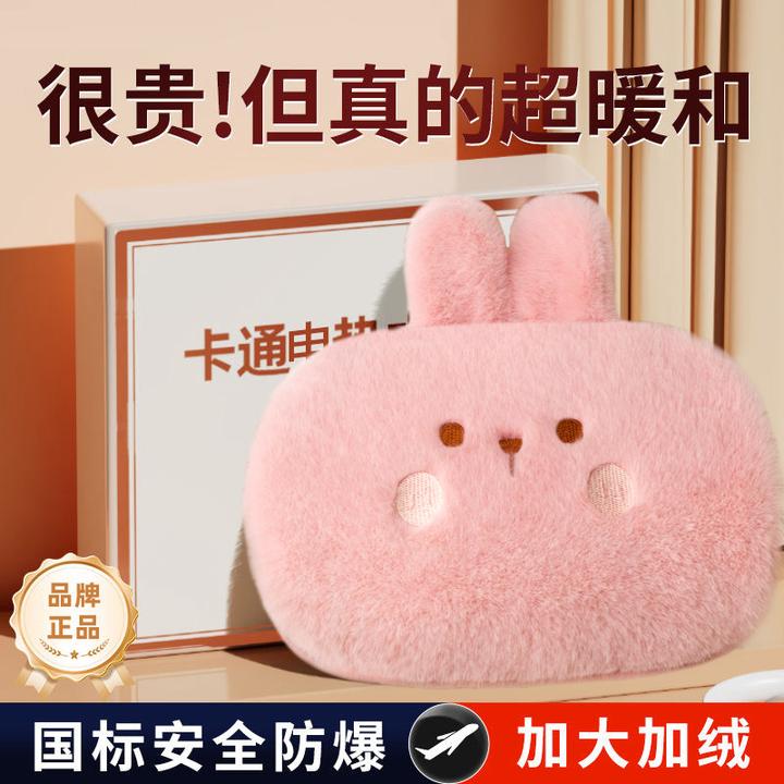 【周周专属】充电式热水袋国标防爆暖水袋可爱兔女生经痛暖手宝