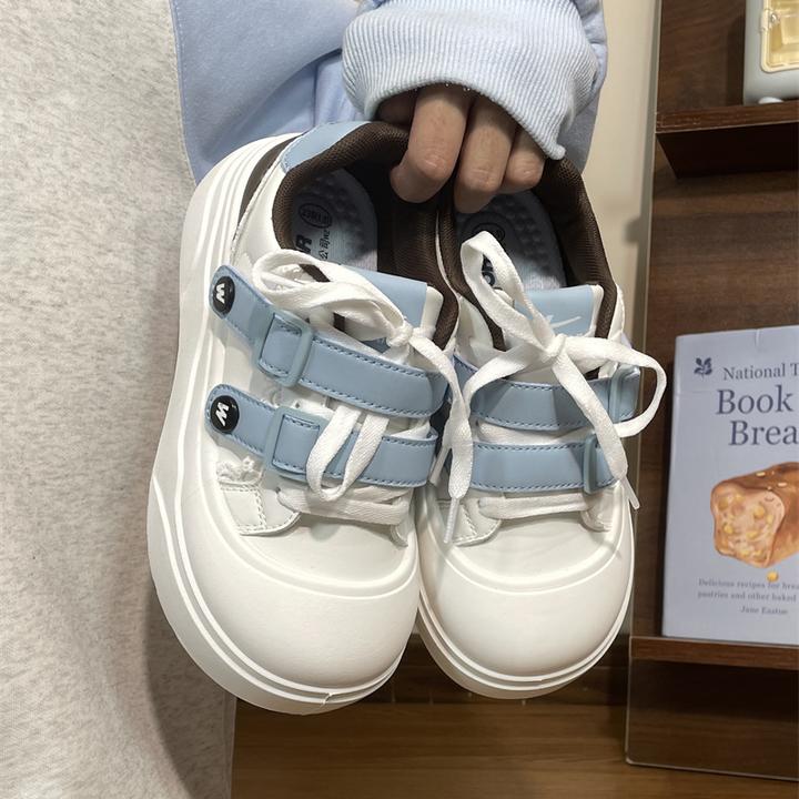 回力女鞋秋透气板鞋女款2025新款多巴胺鞋子女百搭大头厚底小白鞋