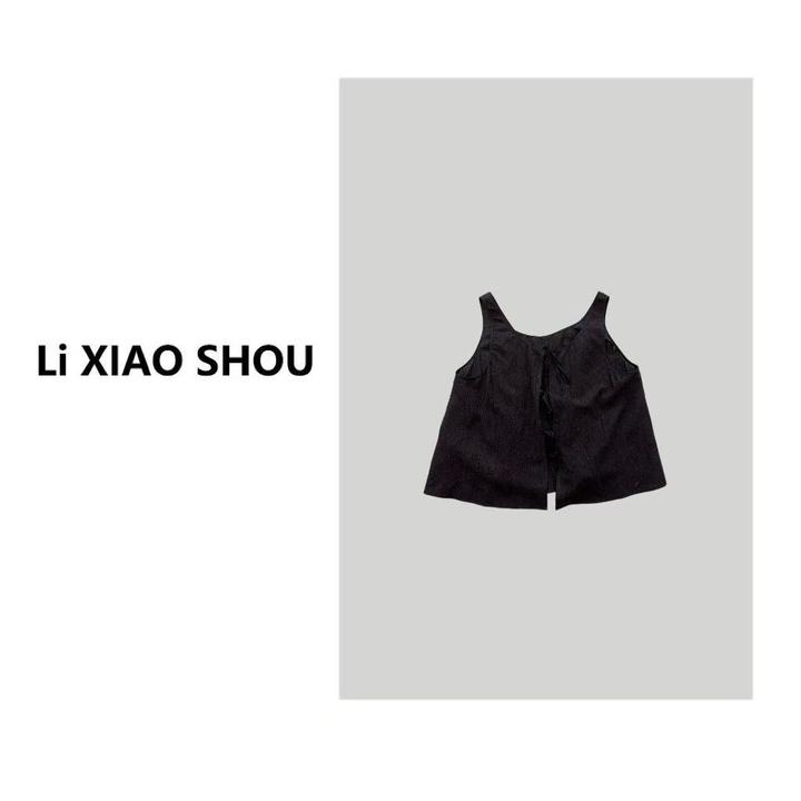 【李小瘦大码女装】新款百搭舒适宽松休闲马甲617D