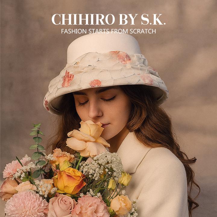 CHIHIRO BY S.K./新帽馆秋冬百搭度假帽帽子女2025新款爆款洋气