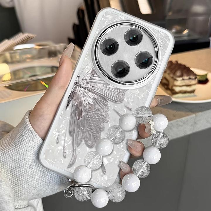 蝴蝶适用oppofindx8ultra手机壳新款findx8s简约女款高级感透明