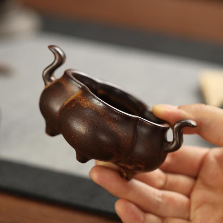 宋式双耳家用香薰炉禅意复古香插香座线香炉茶道摆件檀香炉沉香炉