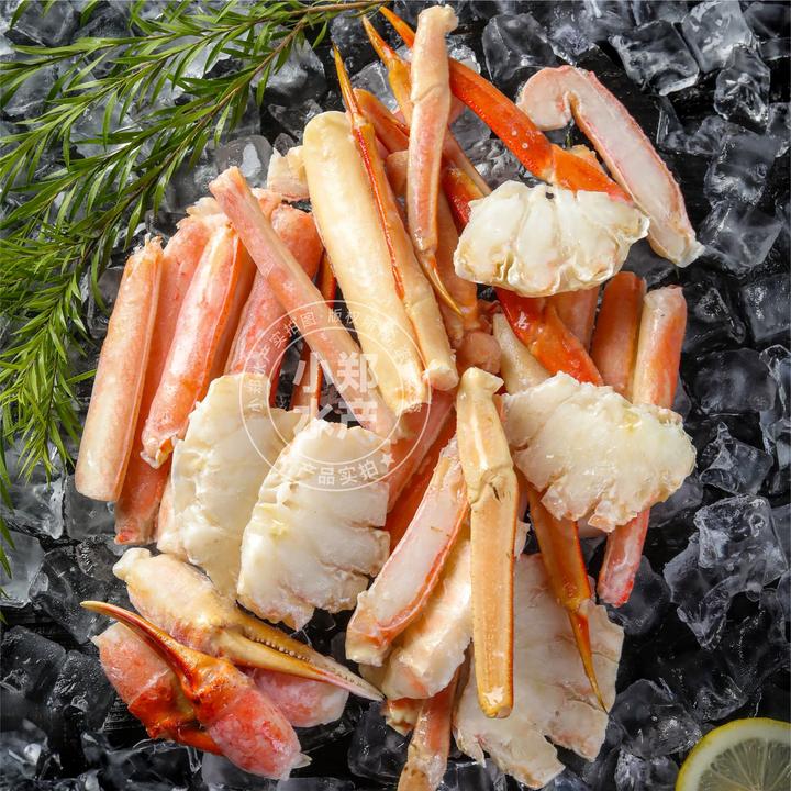 熟冻分支雪蟹拼盘精装550g/袋 珲春发货 顺丰包邮