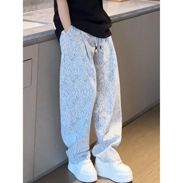 【TQUX官方正品】秋季新款慵懒风弯刀阔腿裤男潮流时尚帅气休闲裤