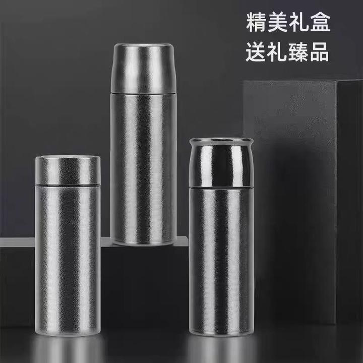 AEU/AEU纯钛保温杯大容量保暖杯2025新款杯子男款茶水分离水杯