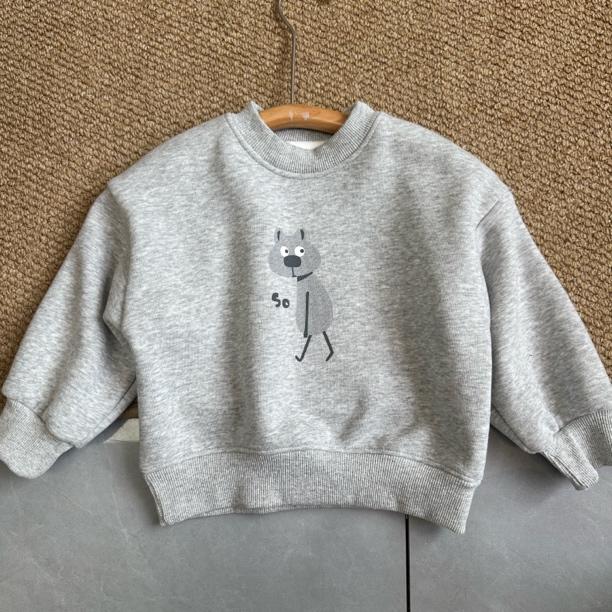 【福利卫衣】加绒一体绒款深秋小童圆领卫衣小童宝宝童装保暖秋冬