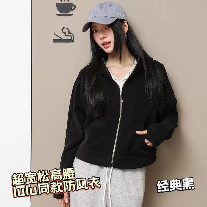 EUJE 秋冬长袖卫衣lulu同款连帽衣瑜伽服健身服女加绒跑步外套