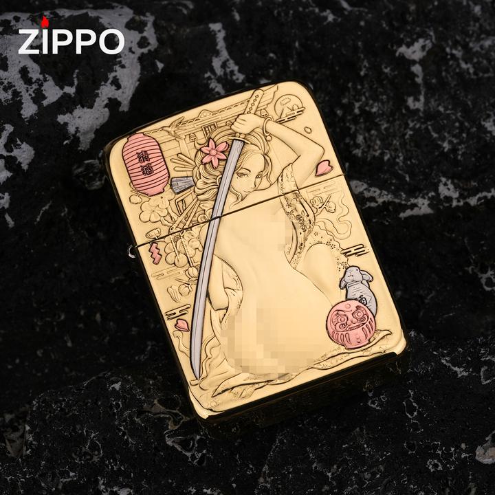 ZIPPO/之宝打火机-1941破法者黄铜刀女正品男士防风打火机DYJ1