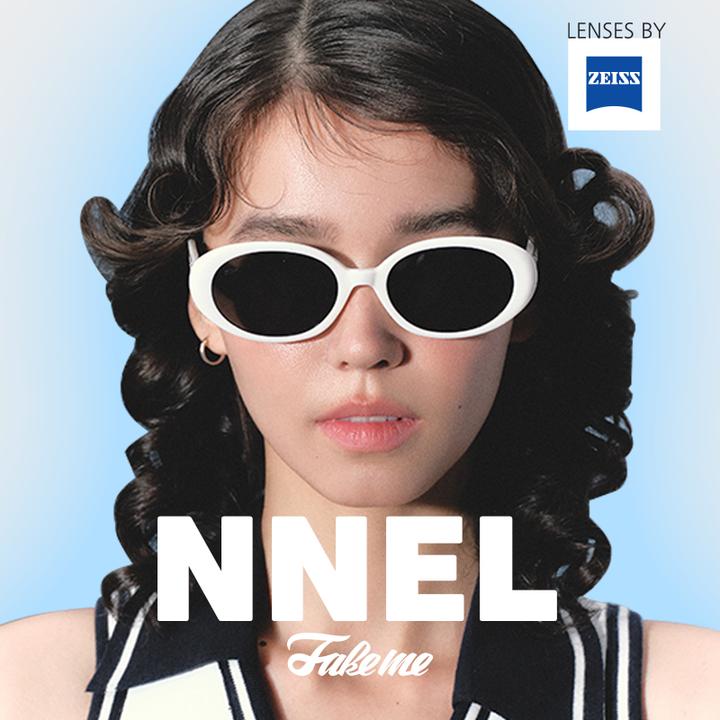Fakeme（达人专属）新品板材椭圆框墨镜防紫外线太阳镜满天星 nnel