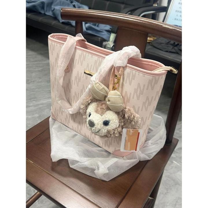 小众女包2025新款托特包大容量通勤腋下包大学生上课单肩手提包gn