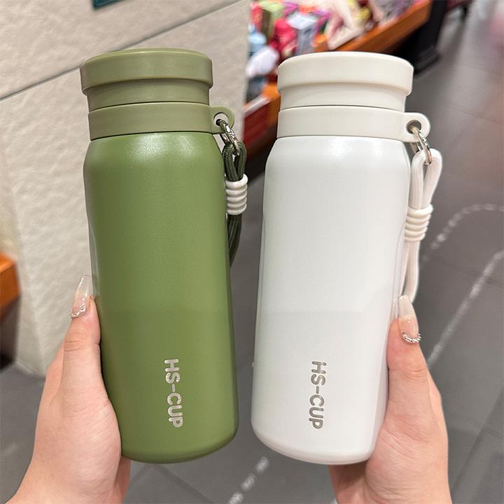 保温杯男款大容量泡茶水杯女新款2025高颜值外出便携学生随手杯子