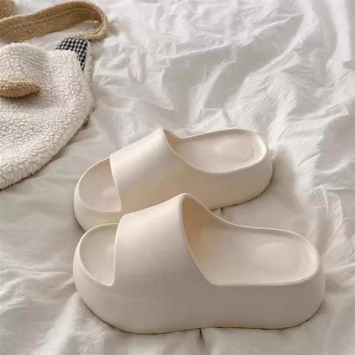 厚底拖鞋女ins韩版时尚百搭夏季外穿沙滩海边凉拖防滑防臭踩屎感