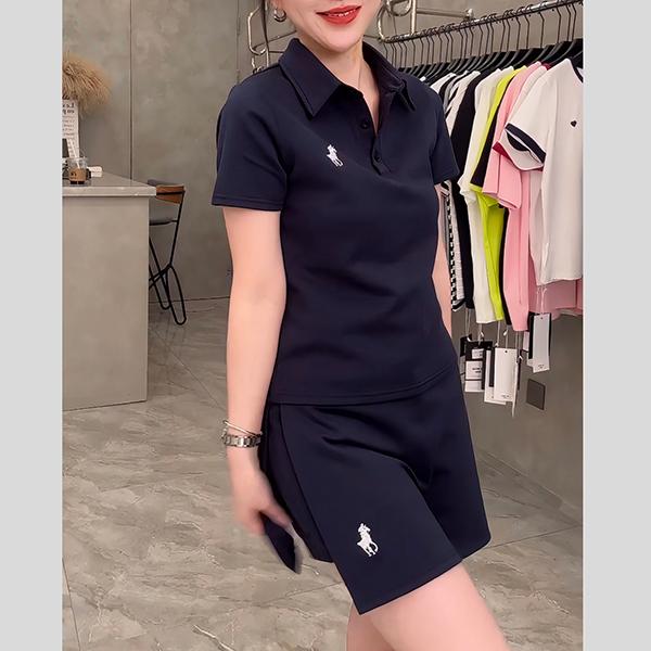 刺绣气质百搭高腰短裙时尚千金清冷感贵系衣服夏季显瘦休闲两件