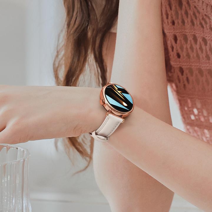 智能手表女款2025新款蓝牙通话支付能玩游戏气质圆盘时尚运动手环