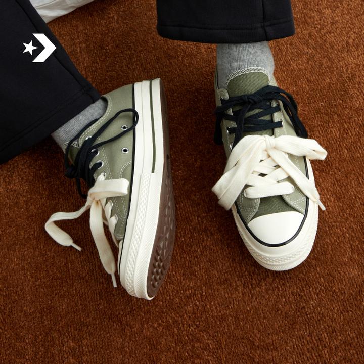 【浅橄榄绿】匡威1970S秋冬新品运动男女休闲板鞋绿色A17906C