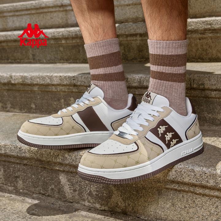Kappa卡帕男鞋时尚潮流百搭板鞋情侣款软底运动休闲鞋K0FX5CC06CJ