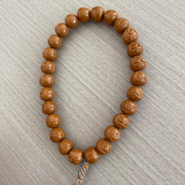 猴头雕刻 达摩蛋手持