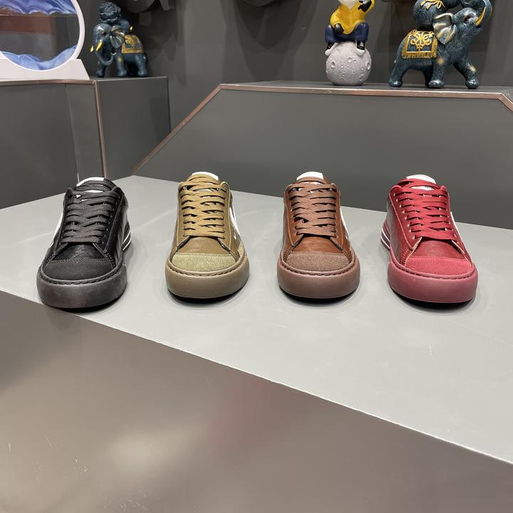 春季新款2025休闲板鞋男士系带时尚运动百搭复古低帮潮流舒适