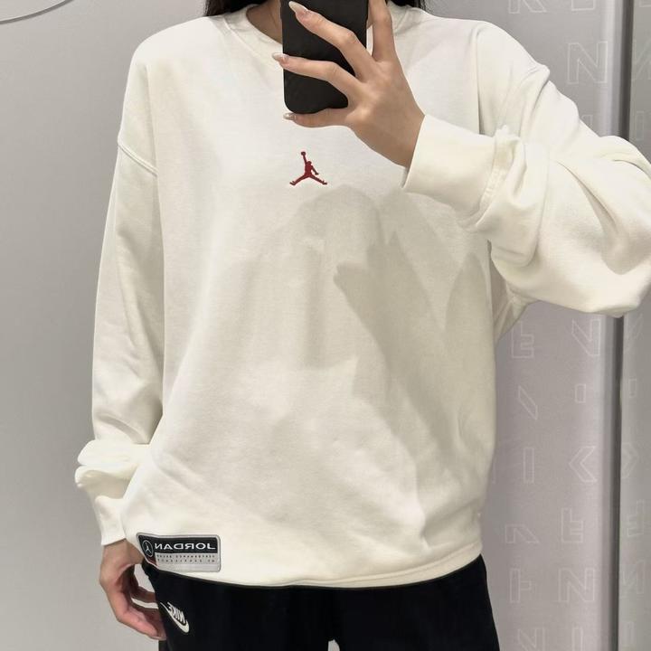 【滔搏联动】NIKE耐克AS M J GFX FLC CREW GCEL运动长袖IO7830-133