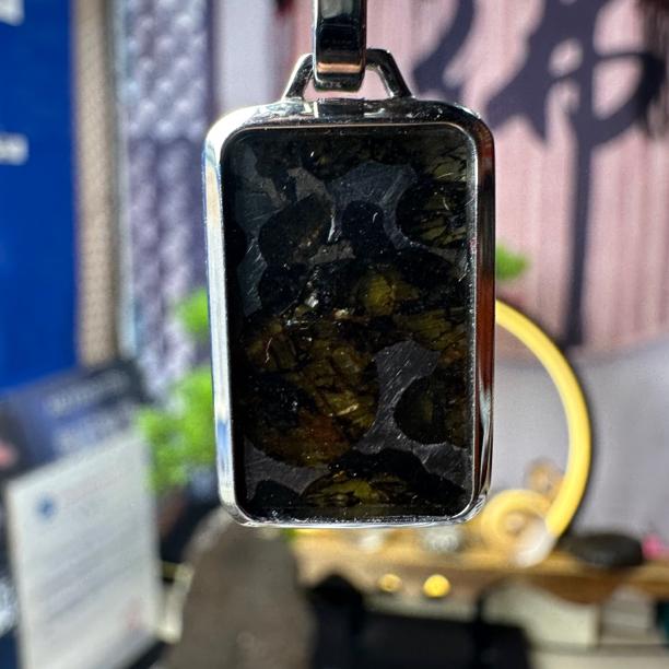 铁合金吊坠 肯尼亚石铁橄榄星星制作时尚精品吊坠挂件