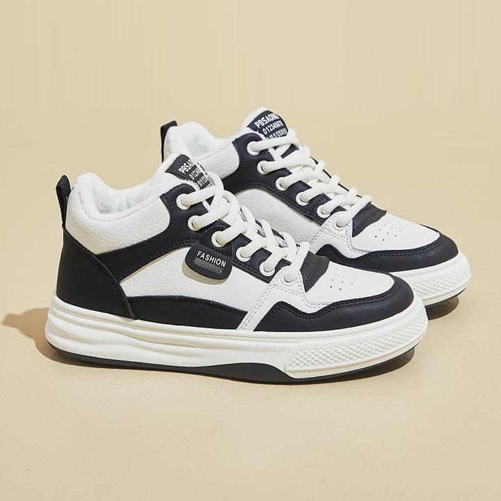 2025冬季加绒小白鞋新款韩版ins女学生运动板鞋休闲鞋保暖