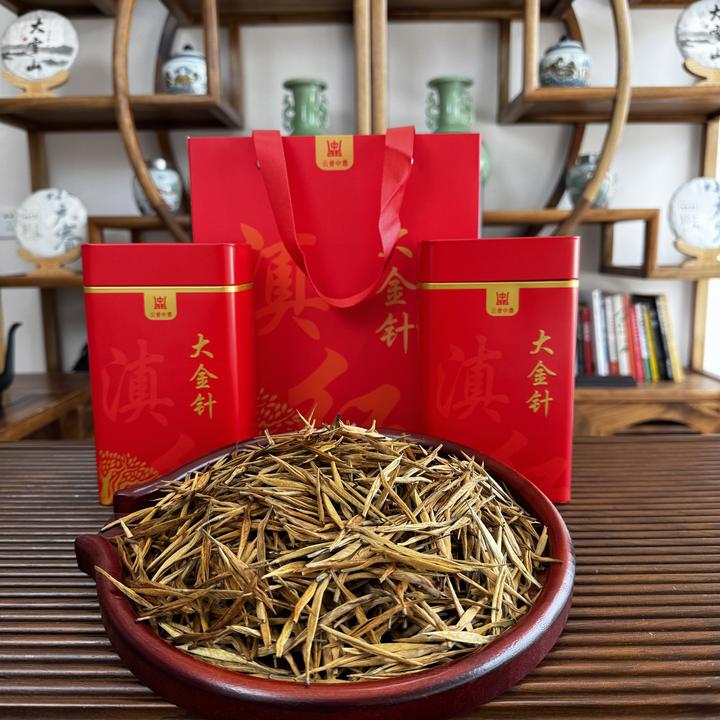 滇红大金针 单芽红茶 2025新茶 薯香蜜香 甜润温和