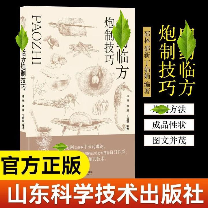 中要临方炮制技巧 邵林 邵新 丁娟娟 编著