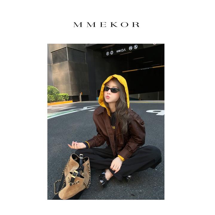 MMEKOR“许愿池”外套 2025新款秋款活力常青藤潮流上衣 30180