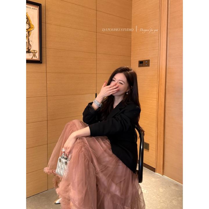 【DATOUHEI 秋季新品】“高定时装周”2025秋百搭西装外套D225X13505