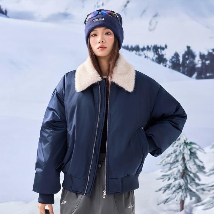 暴力熊2025新款冬季美式时尚加厚保暖羽绒服外套男潮休闲百搭外套