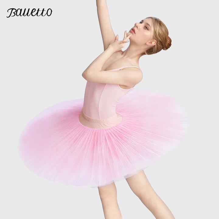 芭尔乐 成人芭蕾舞纱裙舞蹈演出服蓬蓬裙练功TUTU裙女 手工制作