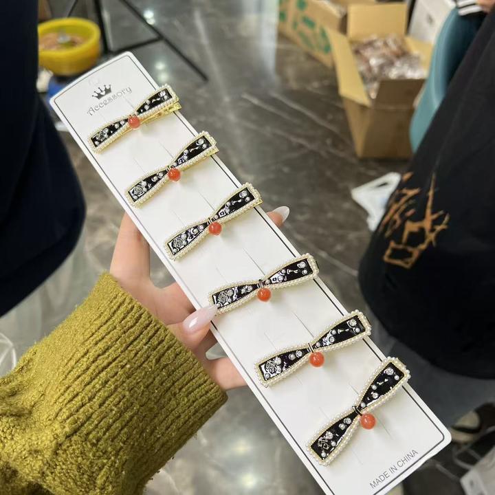 【小宝珠宝】15 S101505-南红发夹-多样性发一件