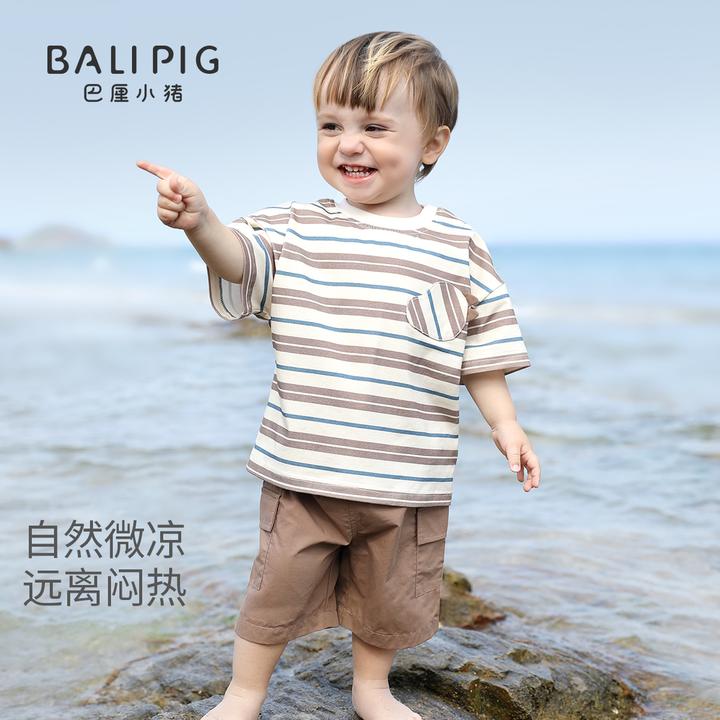 男童夏装套装2025新款夏季短袖薄款儿童两件套潮酷帅气男宝宝衣服