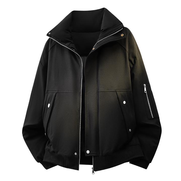 稻草人新款2025秋冬季男士时尚棉服休闲百搭外套保暖棉衣潮流宽松