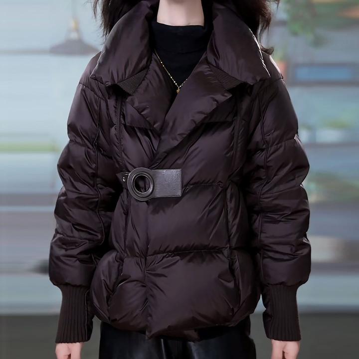 妈妈羽绒服短款2025秋冬保暖新款白鸭绒外套显瘦加厚羽绒袄子女