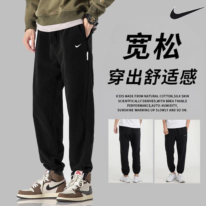 Nike耐克男裤秋冬时尚舒适运动裤休闲收口束脚裤子长裤CK6366-010