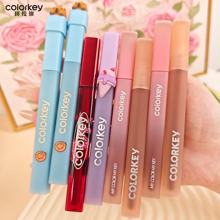 【直播间浮力】Colorkey珂拉琪水雾唇露显白不易掉低饱和唇釉口红女