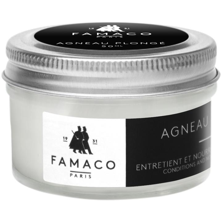 FAMACO法国进口小羊皮小牛皮包包皮衣保养油皮革护理绵羊油滋润膏