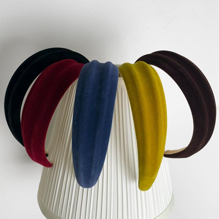 韩系宽边丝绒发箍女洗脸发卡2025新款高颅顶头箍日常外戴时尚发饰