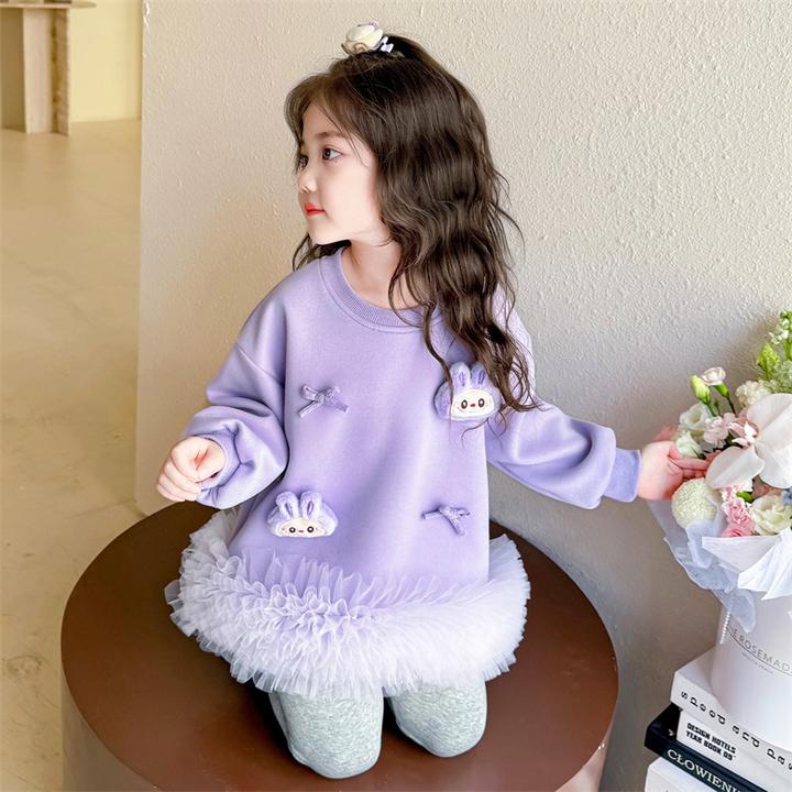 底裤套装童装儿童女童2025年款衣服秋款套装女童秋装6岁潮款套装