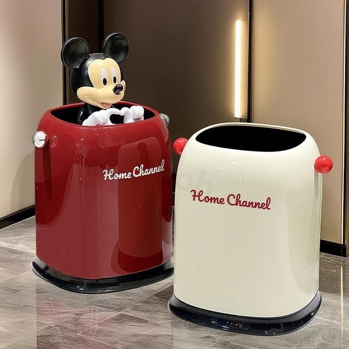 高级感垃圾桶家用双桶方形高颜值卧室卫生间废纸篓桌面垃圾筒