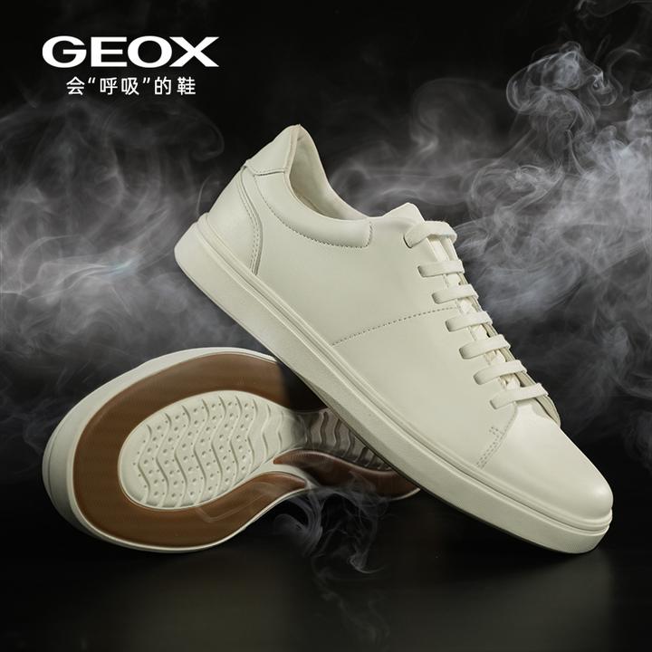 GEOX/杰欧适男士鞋子男款爆款2025新款百搭休闲运动鞋男士小白鞋